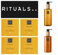 Image of Rituals of Mehr Shower Gel & Hand & Body Lotion & Soap Bars (2 x 300ml & 100g)