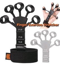 Silicone Grip Device Finger Exercise Stretcher Finger Gripper Strength Trainer