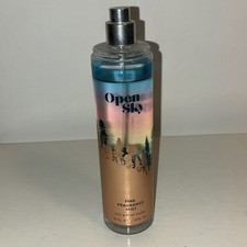 Bath  Body Works Open Sky 8oz Fine Fragrance Mist MISSING CAP - READ