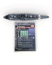Axis Allies War at Sea SURFACE ACTION Sho-Go Yamato 38/40 with Card