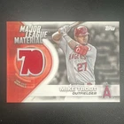 Topps 2021 Update Major League Material Game-Used Mike Trout Angels MLM-MT Card