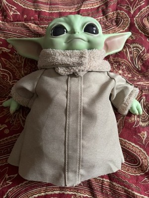 Star Wars Mandalorian The Child Grogu Baby Yoda Plush Hard Head Toy