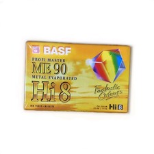 Videocassette BASF Hi8 ME 90 Videocassetta Nuove Sigillate, Fantastic Colours