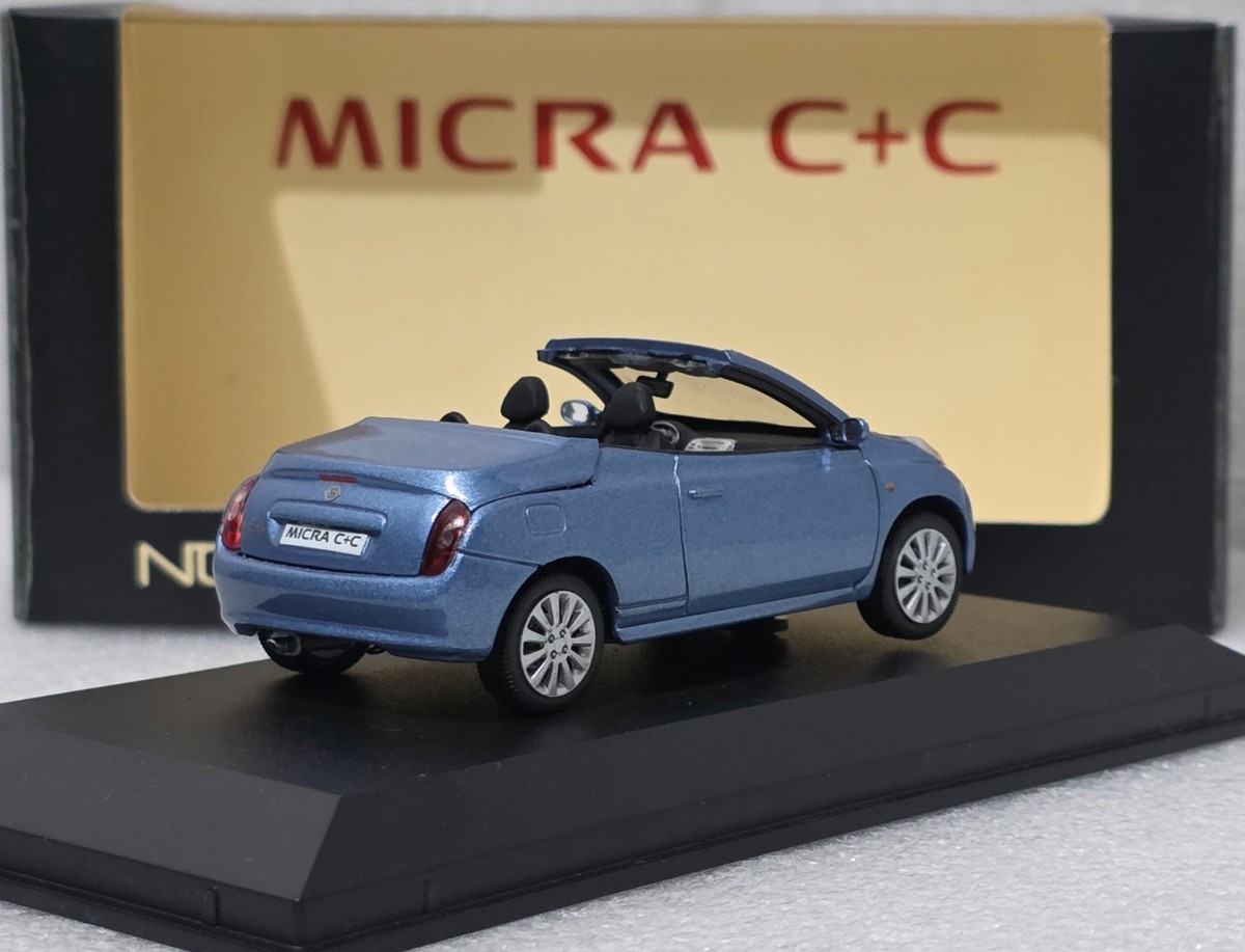 Nissan Micra CC (K12) CC 2005 Blue 1:43 Norev 420130 Diecast Model