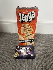 Jenga Classic Stacking Game Family Party Board Game for Kids & Adults 6+