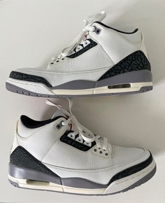 Nike Air Jordan 3 Retro Cement Grey Size 11