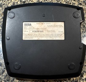 Sega Genesis Model 3 Console AV Cable Power Cord and 6 Button Tested and Working