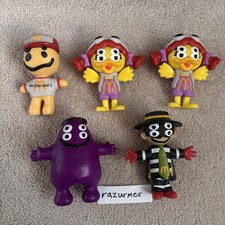 Cactus Jack /McDonald s 2022 Adult Happy Meal Toys Set of 5 Figures COMPLETE