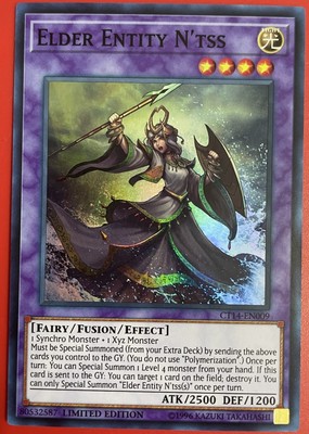 Yugioh Elder Entity N'tss CT14-EN009 - Super Rare Limited Edition  