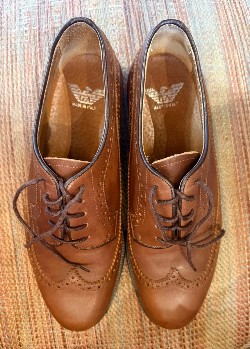 Giorgio Armani Brown Dress Shoes for Men for sale | eBay