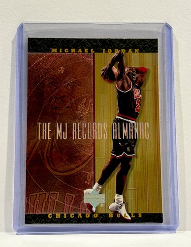 Michael Jordan #J8 — 1999 Upper Deck Hardcourt The MJ Records Almanac basketball card