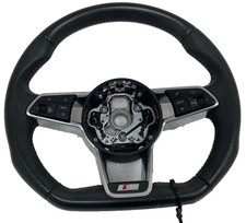 2019-2023 Audi Tt S Line Flat Bottom Steering Wheel W Controls 8s0419091 Oem 2019-2023 Audi Tt S Line Flat Bottom Steering Wheel W Controls 8s0419091 Oem