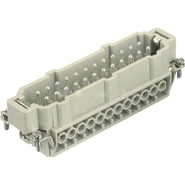 Harting 09330242601 Stifteinsatz Han® E 24 + Pe Schrauben 1 St.-image