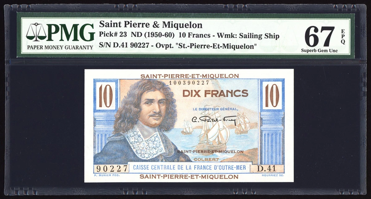 PMG French Paper Money for sale | eBay