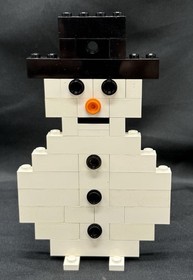 LEGO Christmas Ornament Lot Advent Santa 1076 TREE 40002 Snowman 4169306