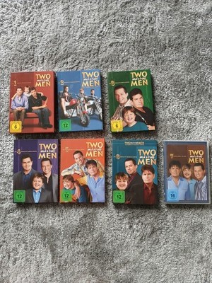 DVD-Set TWO AND A HALF MEN Staffel 1 bis 7 Teil 1, gut erhalten