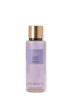 LOVE SPELL SHIMMER Victoria Secret cherry blossom peach Fragrance mist 8.4 oz