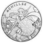 1-oz Achilles Design .999 Fine Silver Round