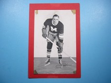 1934/43 BEEHIVE CORN SYRUP GROUP 1 NHL HOCKEY PHOTO RUSS BLINCO MAROONS BEE HIVE