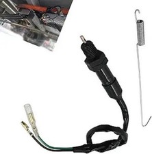 Rear Brake Light Switch, 2-Wire Responsive Stop Light Switch for Drum Brake Syst
