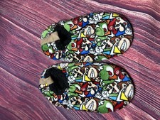 Yoshi Donkey Kong Fuzzy Babba Slipper Socks