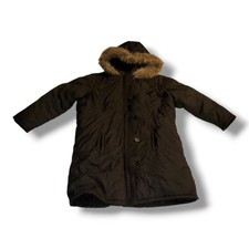 Women's Outeredge Faux Fur Trim Hooded Quilted Long Jacket Puffer Parka Coat