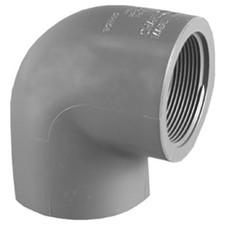 Charlotte Pipe PVC 08301 0800HA .75 in. PVC Schedule 80 Slip x FTP Elbow