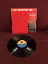 A MUST FOR EVERY PARENT & CHILD VINYL LP'S VOLUME 1 & 2 NO BOOK - READ