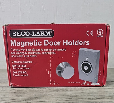 Seco-Larm Surface-Mount Magnetic Door Holder DH-151SQ - NOS