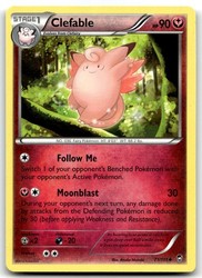 Clefable 71/111 XY - Furious Fists Uncommon