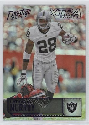 2016 Panini Prestige Xtra Points Purple 87/100 Latavius Murray #141 0q3