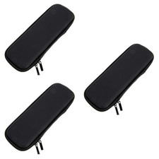 3pcs EVA Harmonica Storage Bag Harmonica Carry Case Storage Case Black