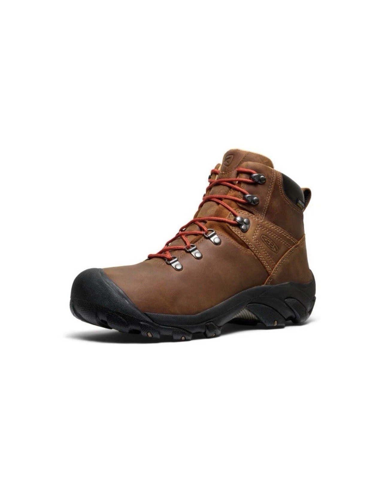 KEEN Men's Pyrenees Mid Height Waterproof Regular Hiking Boot, Syrup, Size 12 image 7