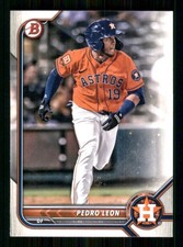 2022 Bowman #BP-115 Pedro Leon Houston Astros 63068