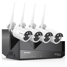 WIFI Security Camera Audio Recording 30M IR Night Vision 10CH Wireless CCTV Syst