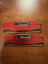 G.Skill Ripjaws V 32GB 2x16GB DDR4-2666 RAM - Red F4-2666C15S-16GVR