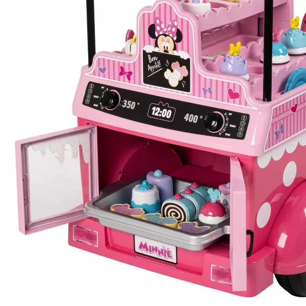 CARRITO DE PANADERÍA HUFFY DISNEY MINNIE MOUSE BATERÍA - 6V - EDAD 3+ - ROSA Foto 4 de 4