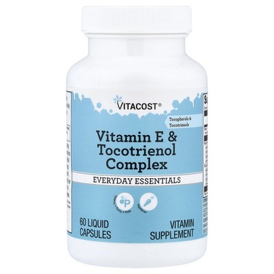 Vitamin E & Tocotrienol Complex, 60 Liquid Capsules