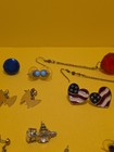 30 MCM Retro Fun Pierced Earrings Fun Vibeant Colors  — photo 4