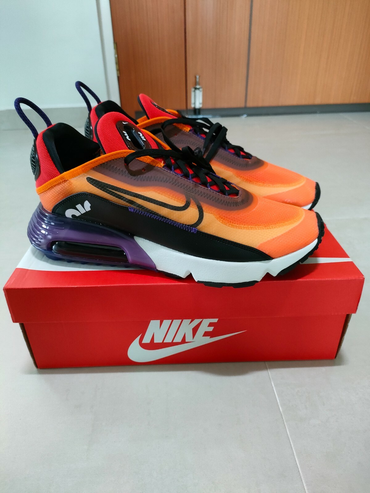 Nike Airmax 2090 Magma Orange and 