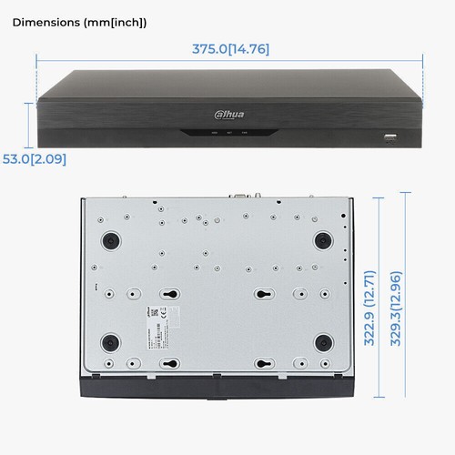 Grabadora de video en red Dahua NVR5208-8P-EI 8 CANALES 8 PoE 8 MP Wizsense NVR SMD Plus - Imagen 11 de 14