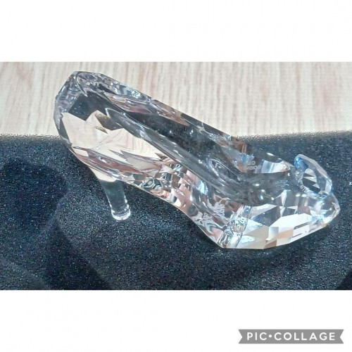 Swarovski Disney Cinderella Glas Slipper mit Box GEBRAUCHT aus Japan A2633 - Bild 2 von 5