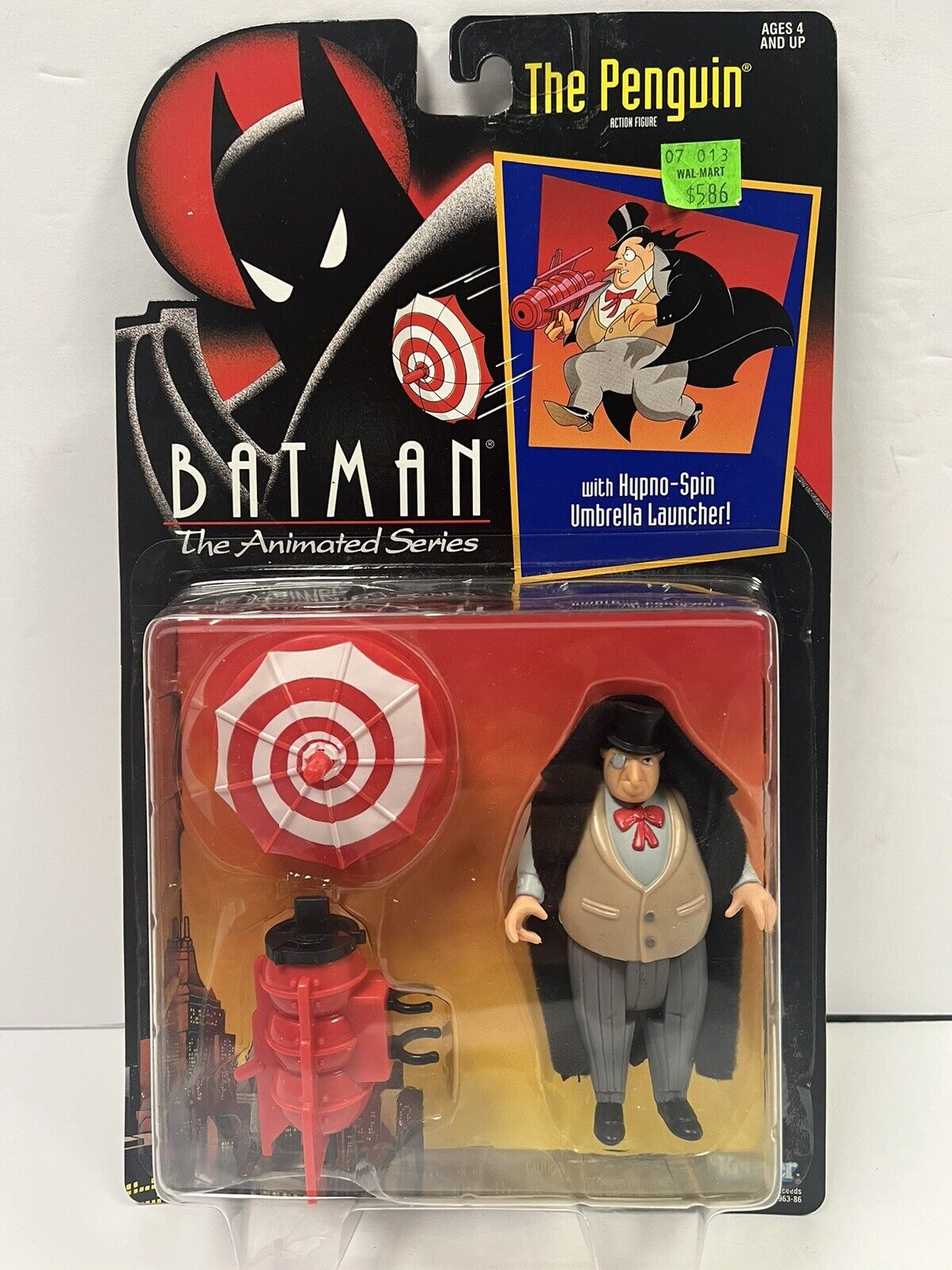 VTG Batman The Animated Series THE PENGUIN Action Figure 1992 Brand New Sealed