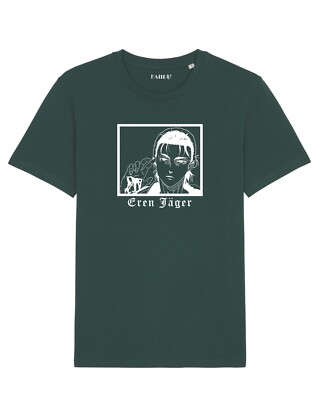 Eren Jager T-Shirt, Angriff der Titanen, AoT Shirt, Eren Yaeger, Eren Jaeger, SnK