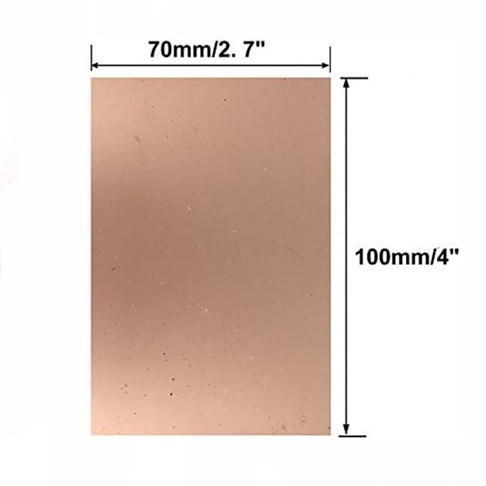 10Pcs Copper Plated PCB Copper Pads Prototyping PCB Board Etching DIY