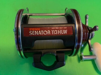 VINTAGE CUSTOM PENN SPECIAL SENATOR 113HLW 4/0 FISHING REEL NEWELL
