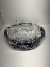 NuWave Oven Pro Plus Blue  20654 Plastic Base Pan Racks & Manual **New**