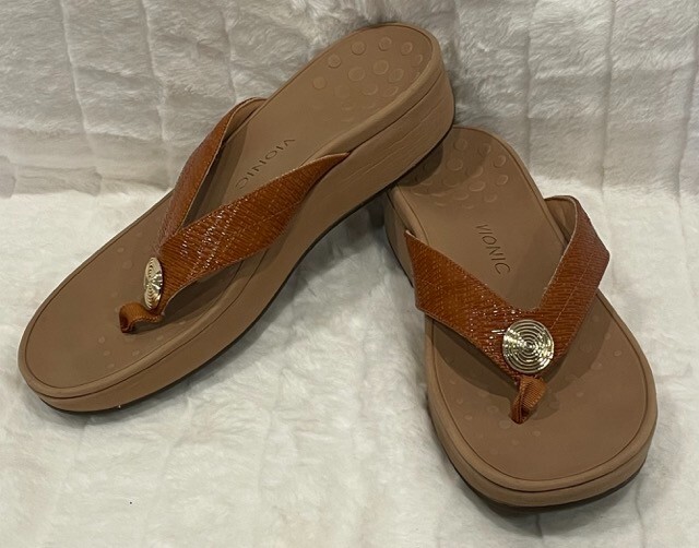 VIONIC Pacific Pilar Toe Post Platform Sandals Wo… - image 3