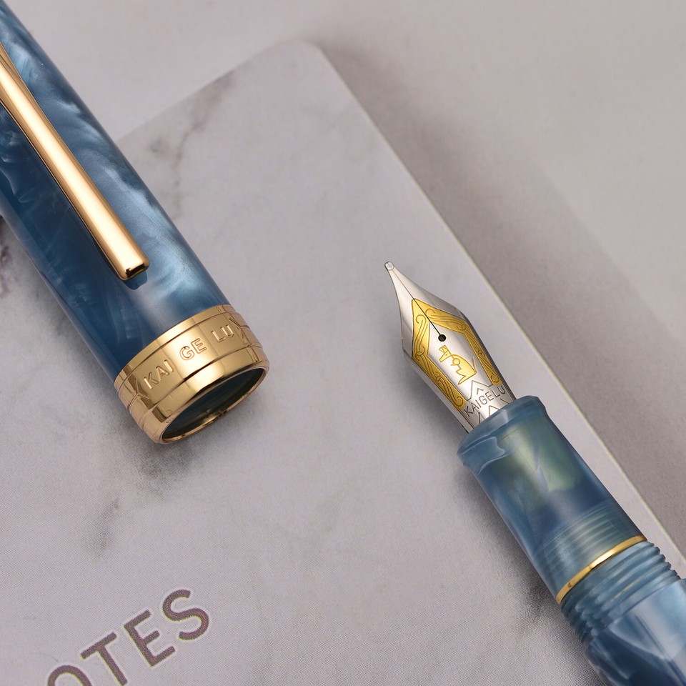 Kaigelu 356 Füllfederhalter Aus Harz – Mit Iridium-Feder (EF/F/M), Goldener Clip, Elegantes Design Kaigelu 356 Füllfederhalter Aus Harz – Mit Iridium-Feder (EF/F/M), Goldener Clip, Elegantes Design
