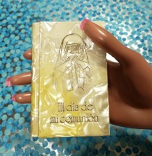 VTG NEW Nacre Mother Pearl EL DIA DE MI COMUNION Day Of Communion BOOK Religious